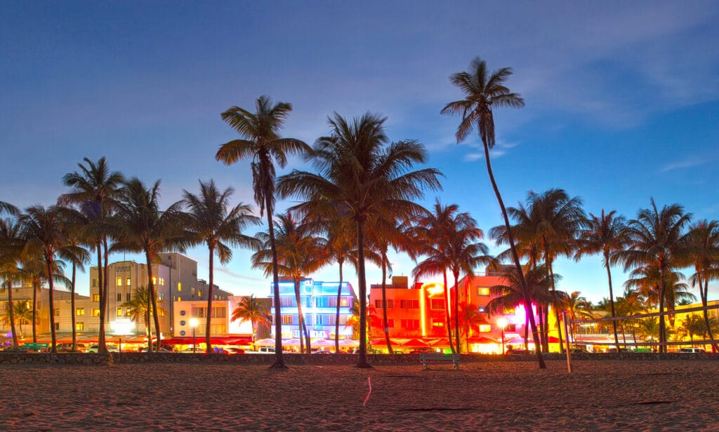 Ocean Drive a Miami Beach