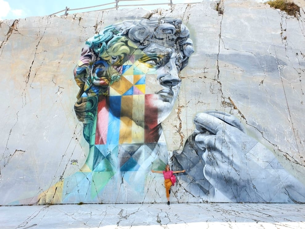 Carrara - Cava Gioia, David di Kobra