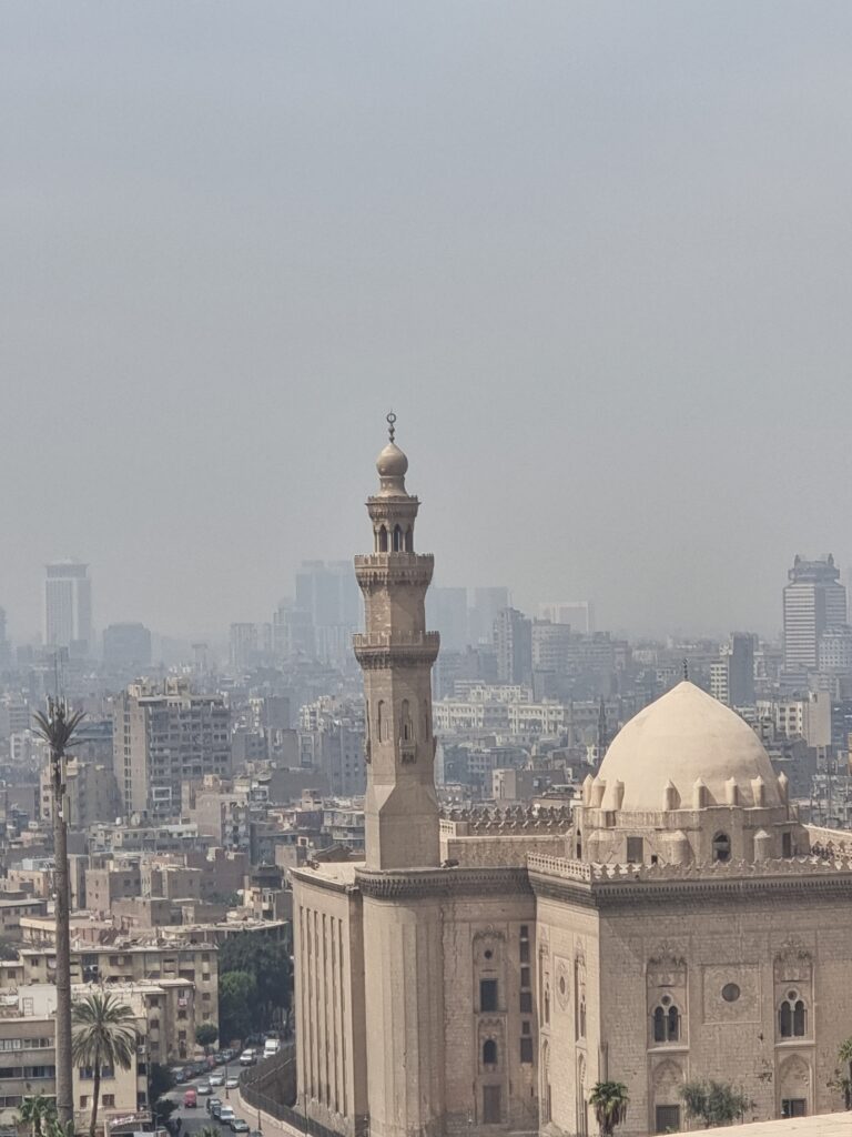 La vista del Cairo dalla Cittadella