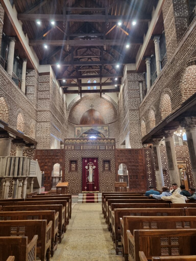 Chiesa copta nel quartiere cristiano