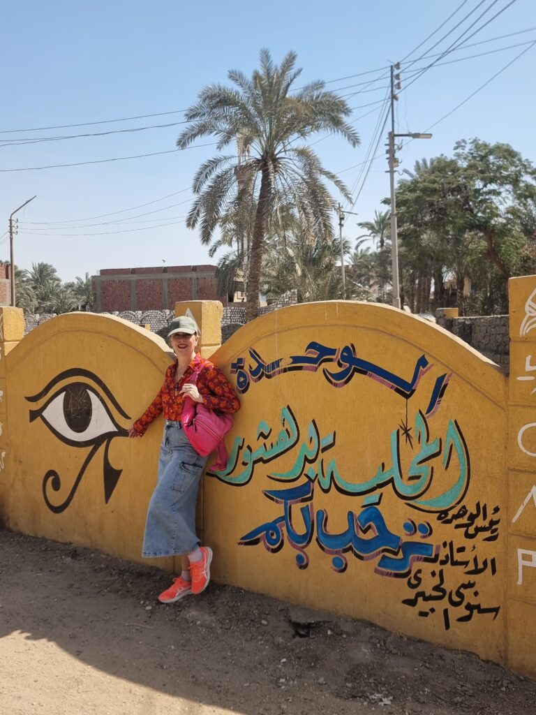 Murales fuori da Giza