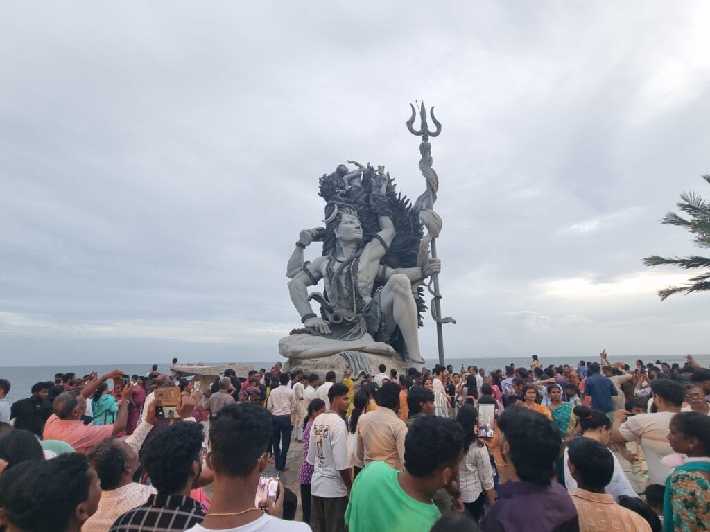 Il tempio di Shiva a Kovalam