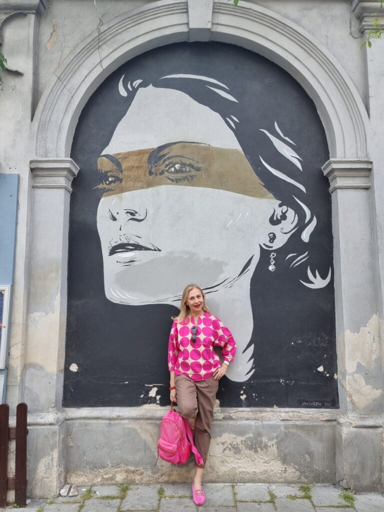 Murale di Helena Rubinstein