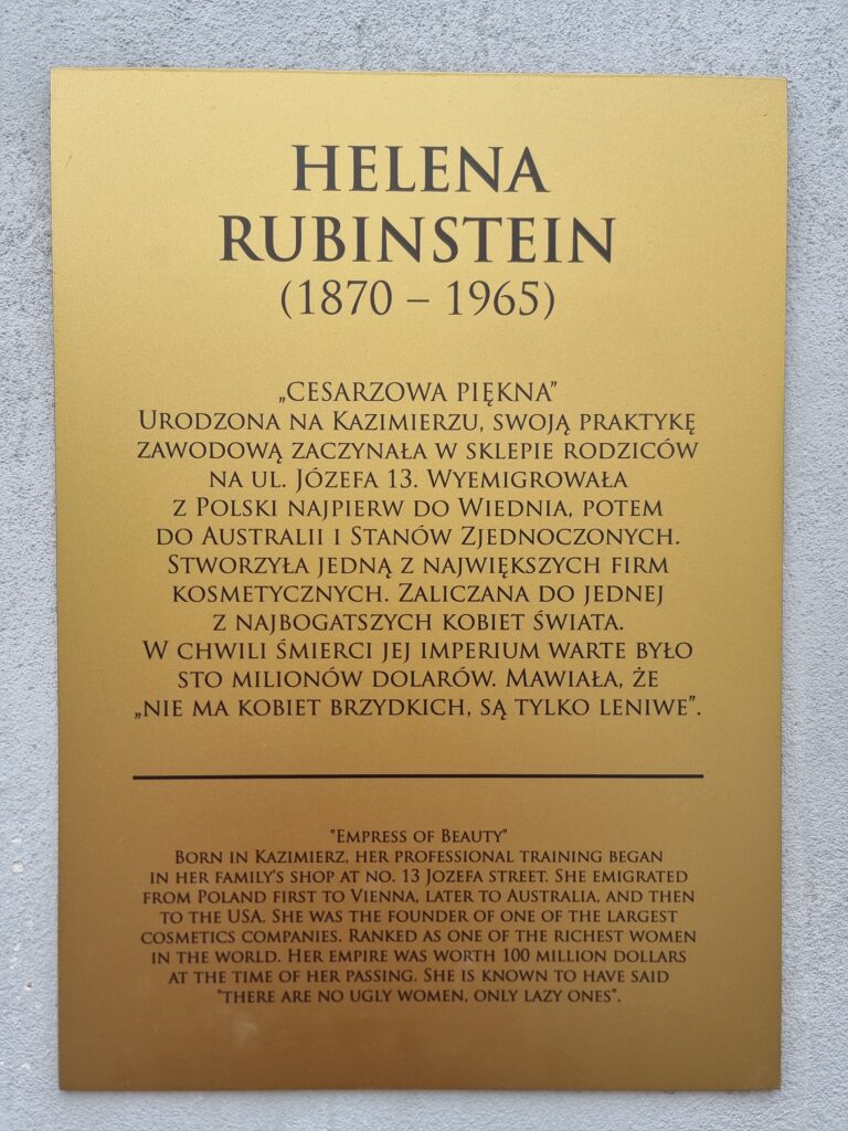 Murale di Helena Rubinstein