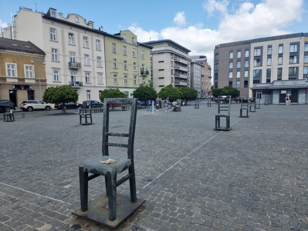Piazza delle Sedie a Cracovia