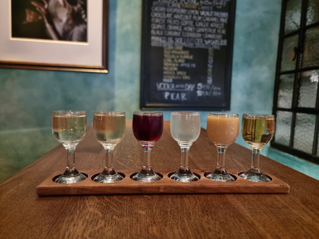 Shottini di vodka