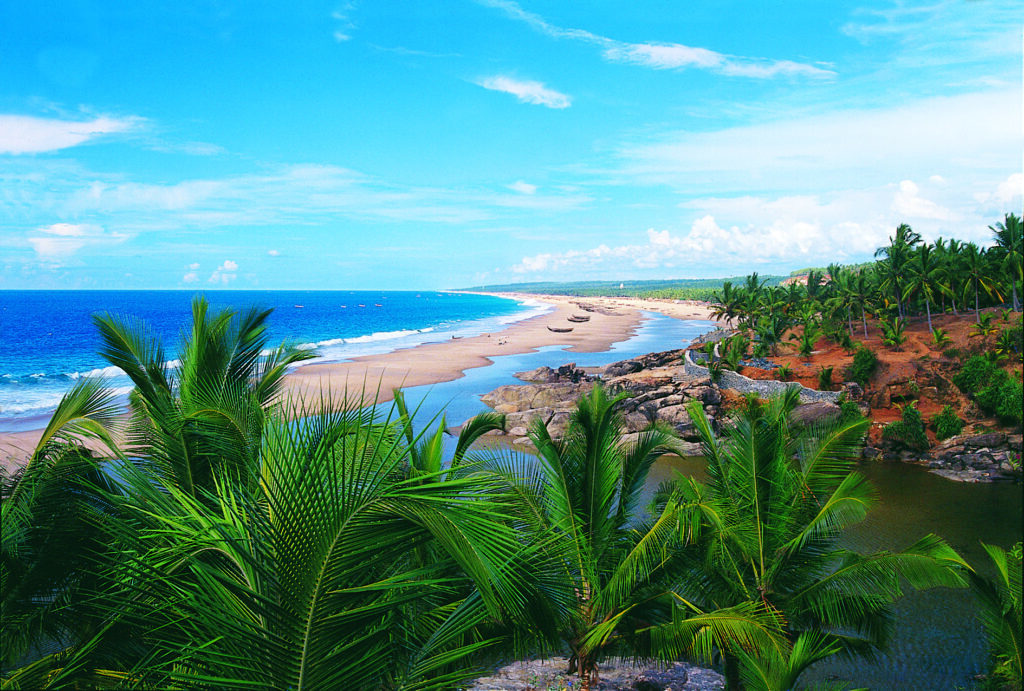 Il mare davanti al Somatheeram Ayurveda Village