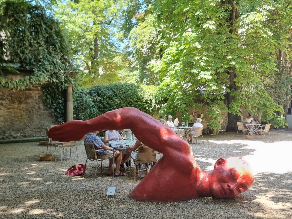 Il dehors del centro d'arte Gallifet