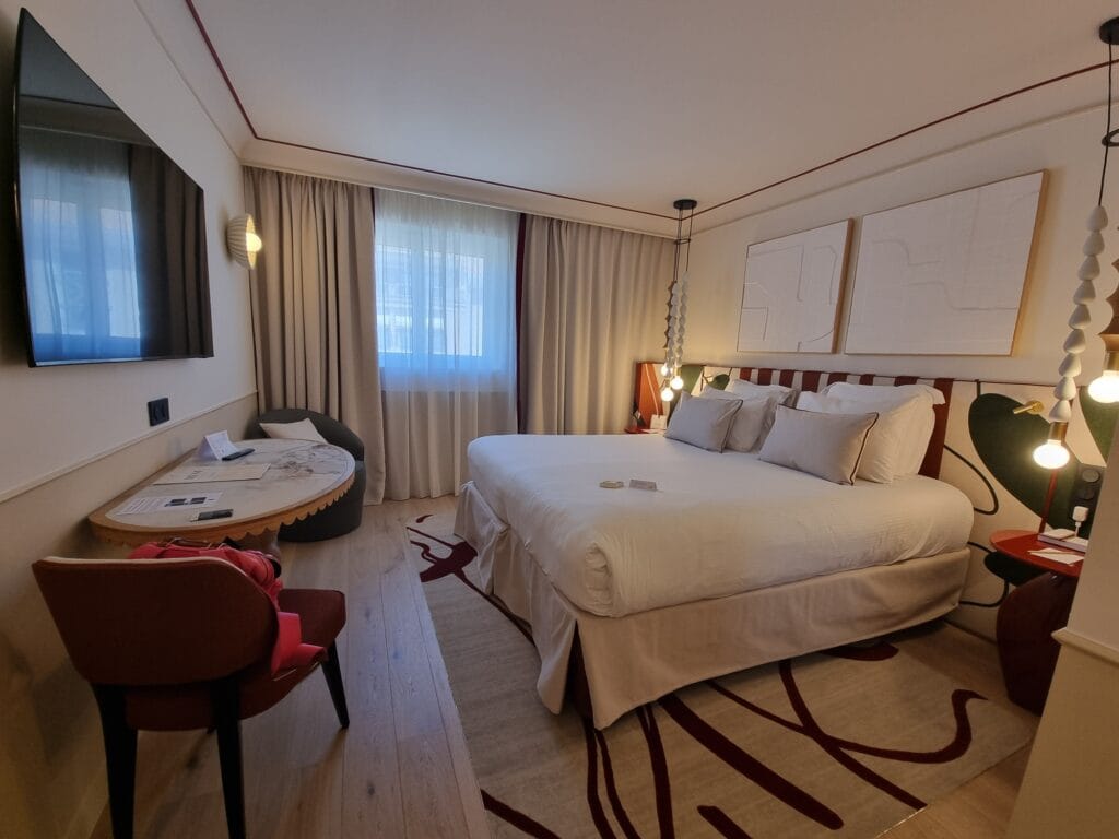 La camer dell'hotel Roi René ad Aix-en-Provence