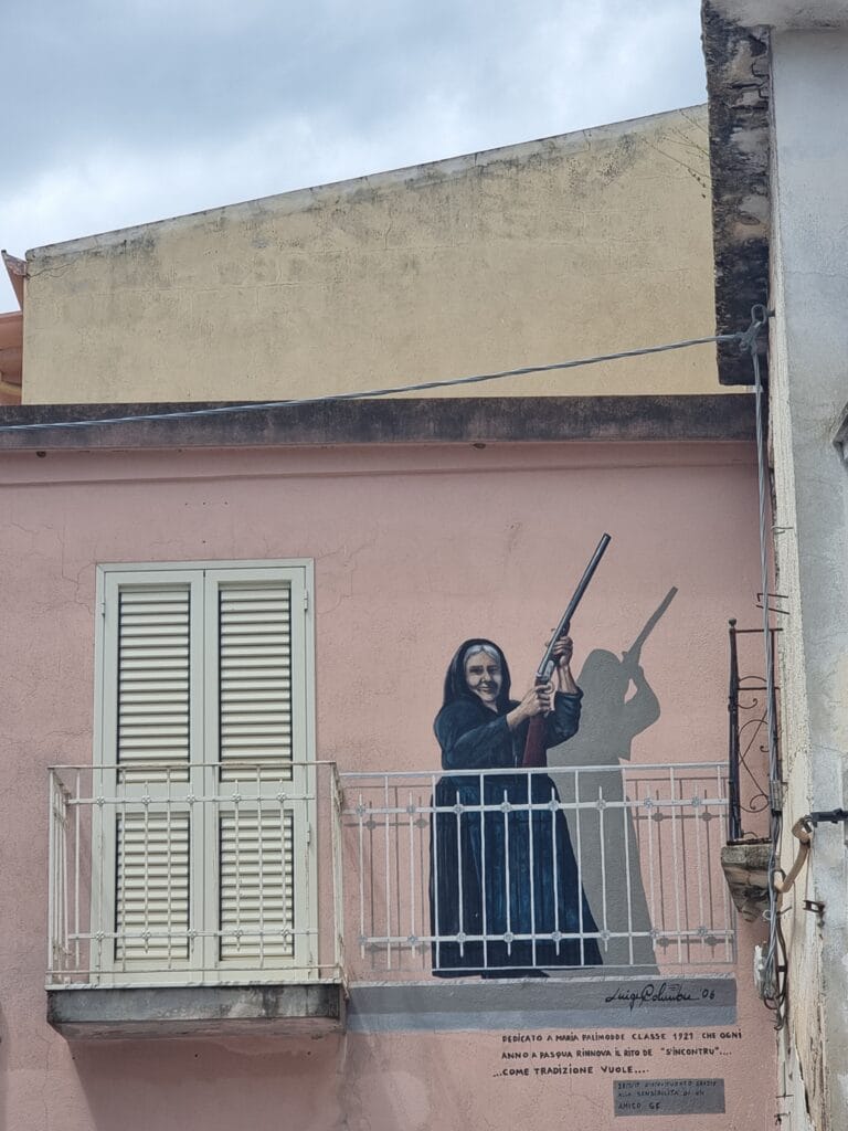 I murales di Oliena