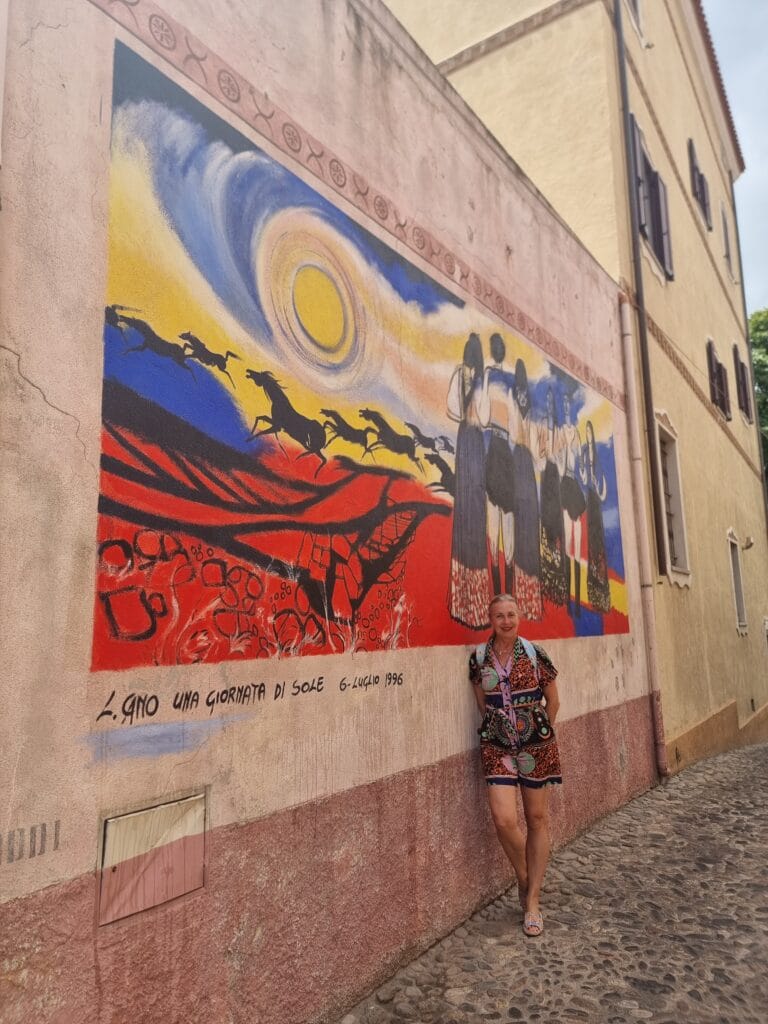 I murales di Oliena