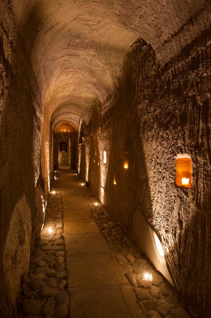 Il corridoio d'ingresso