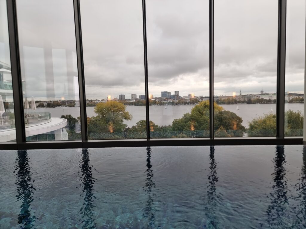 La Spa al The Fontenay con la piscina a sfioro