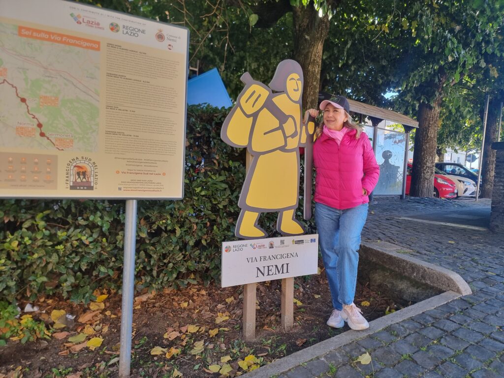 La Via Francigena del Sud a Nemi