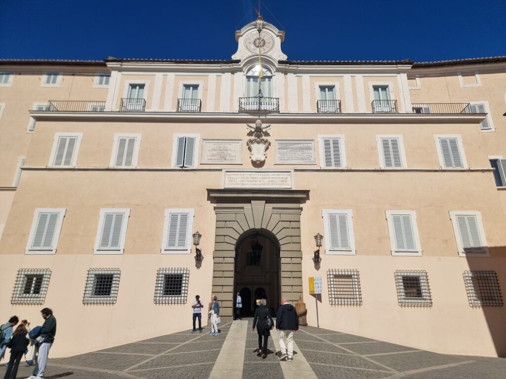 Il Palazzo Apostolico a Castel Gandolfo