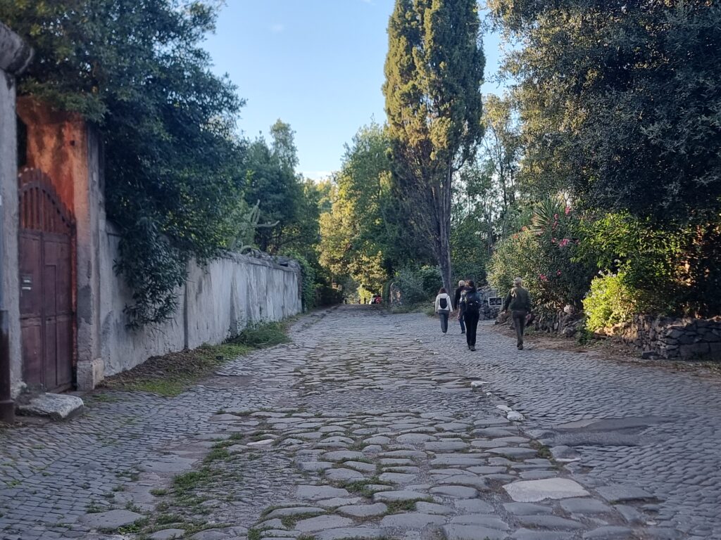 La Via Appia antica a Roma (Francigena del Sud)