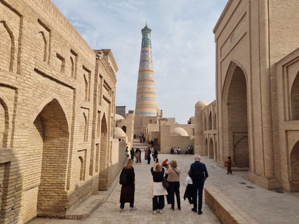 Uzbekistan: il centro pedonale di Khiva