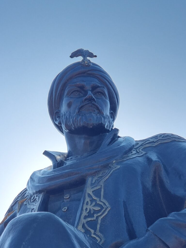 Il condottiero Amir Timur conosciuto come Tamerlano