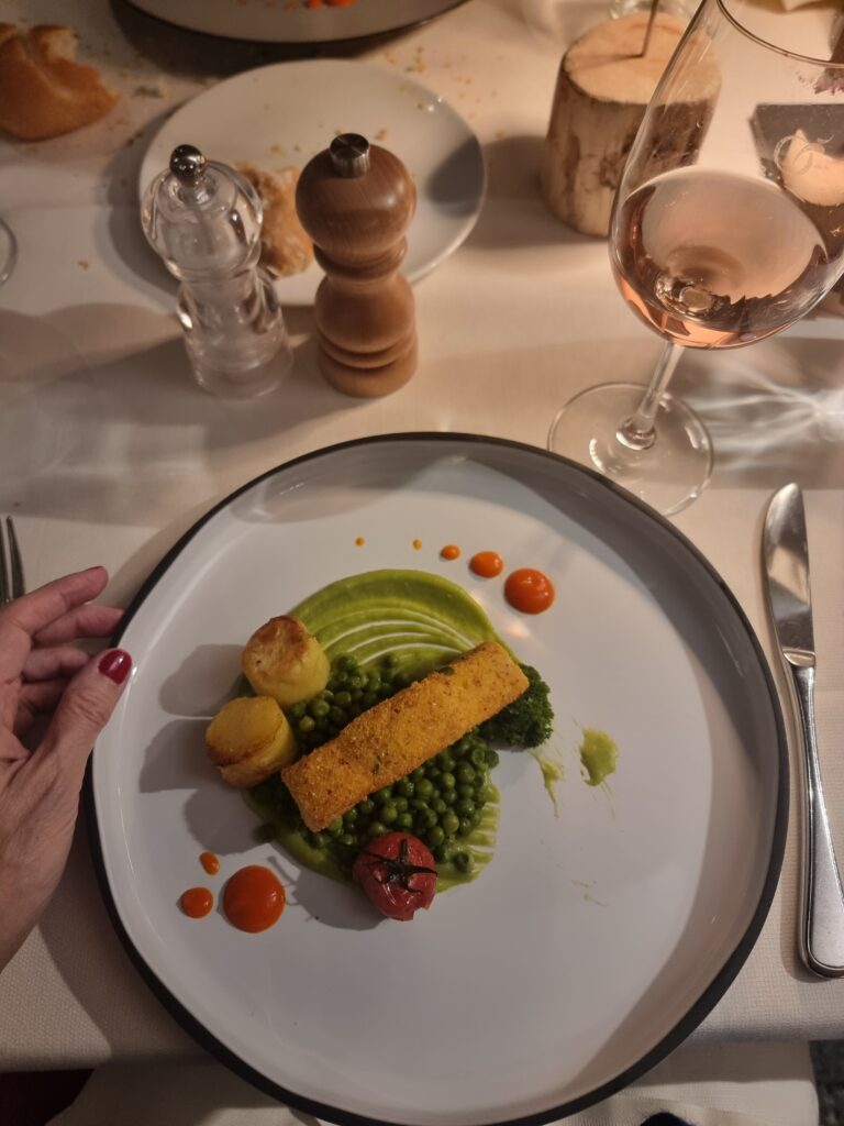 La cena all'Olympic Spa Hotel