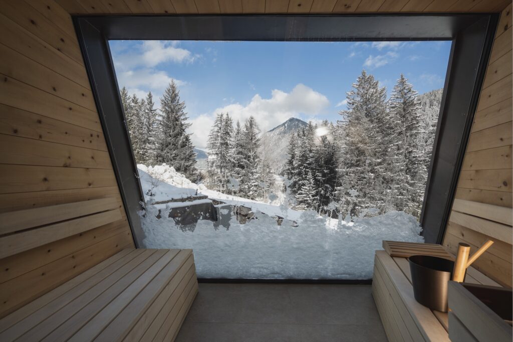 Olympic Spa Hotel: interni sauna