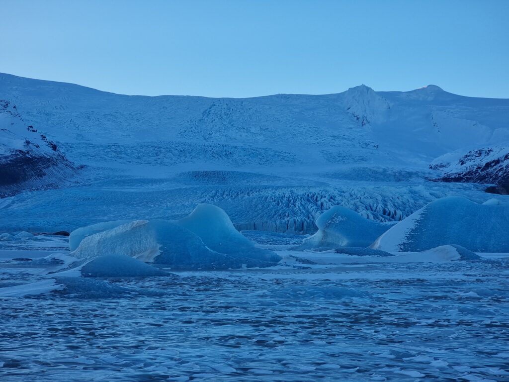 La laguna di ghiaccio Fjallsarlon