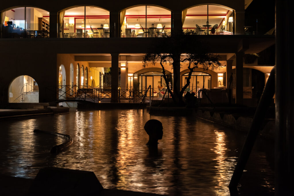 Il bagno sotto le stelle a La Posta (credits: Stefano Butturini)