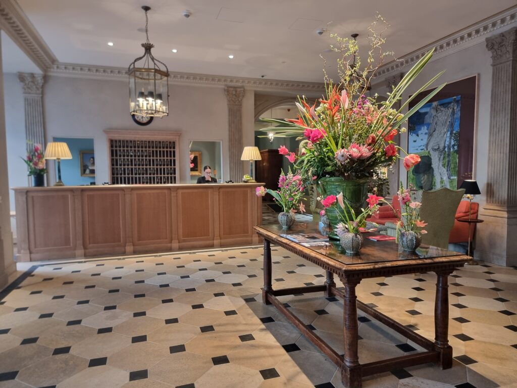 La lobby del Brenners Park Hotel