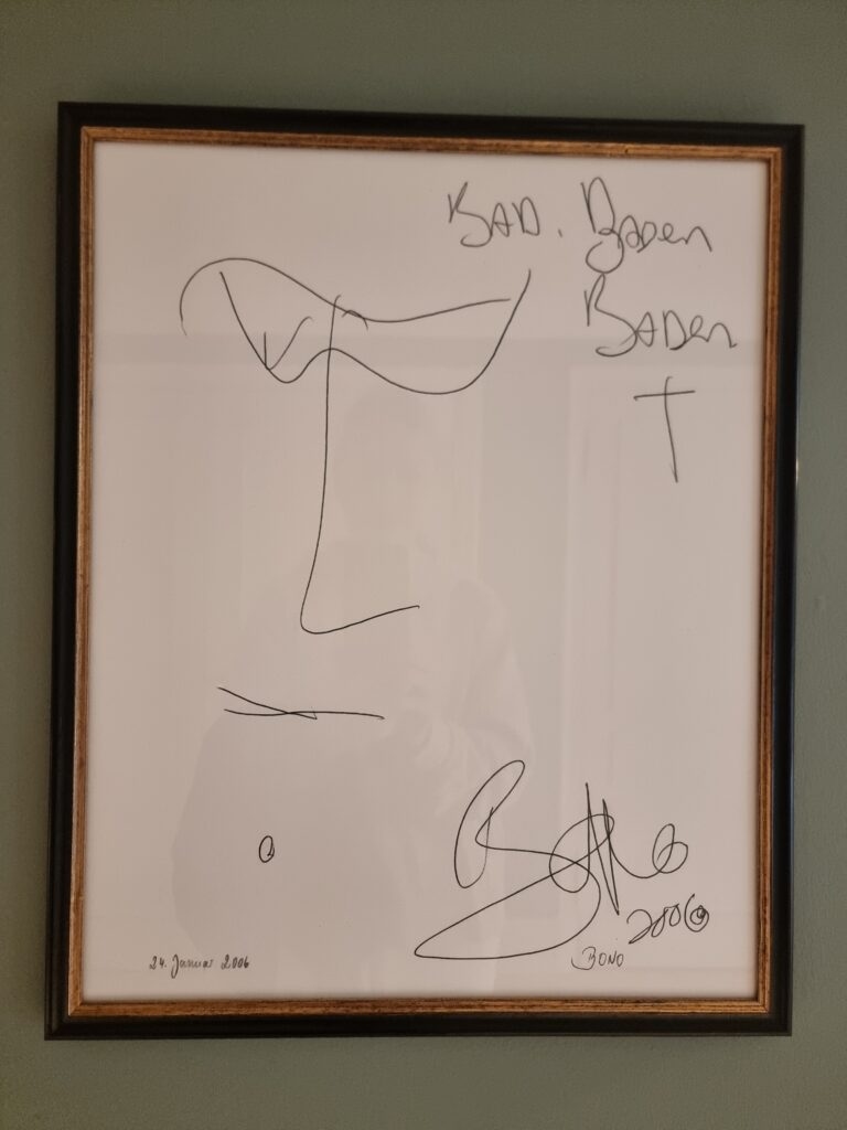 La dedica di Bono Vox degli U2
