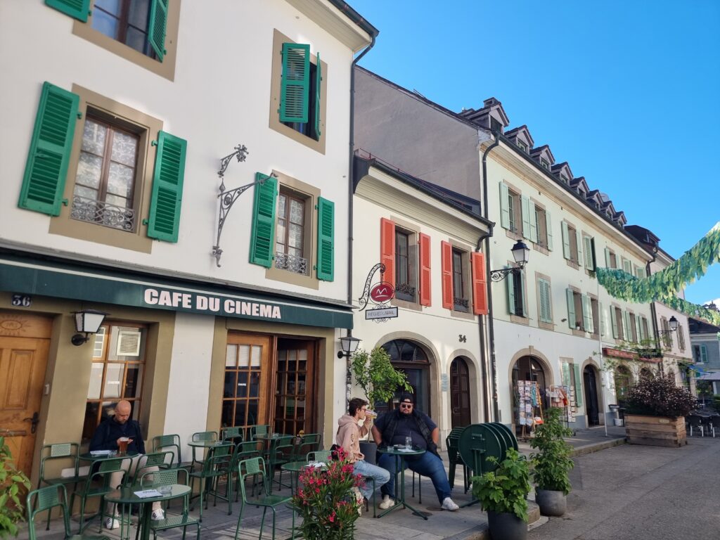 Il quartiere Carouge a Ginevra