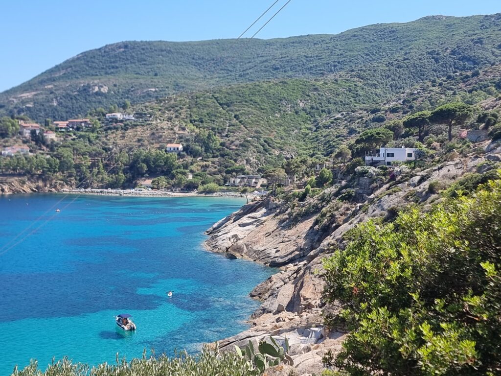 Scorcio panoramico dell'Isola del Giglio