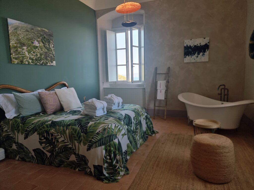 Interni di una suite del Faro