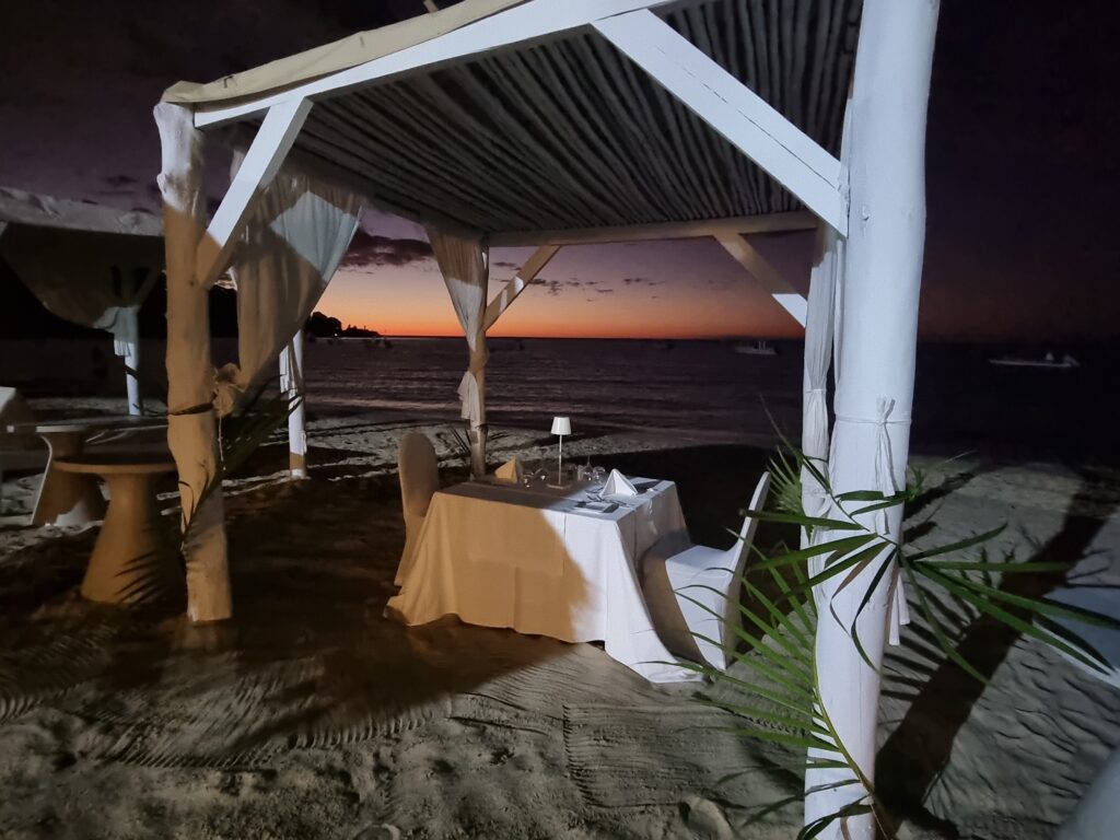 Le cabane sulla spiaggia