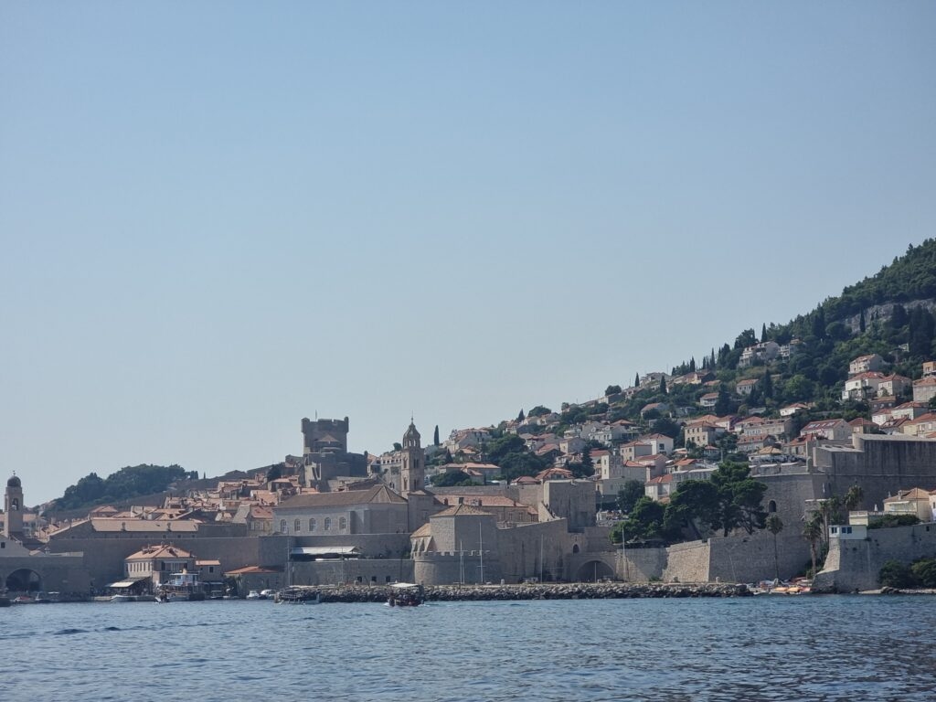 L'arrivo a Dubrovnik