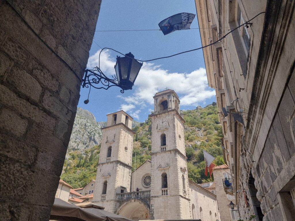 Nel centro storico di Kotor (Montenegro)