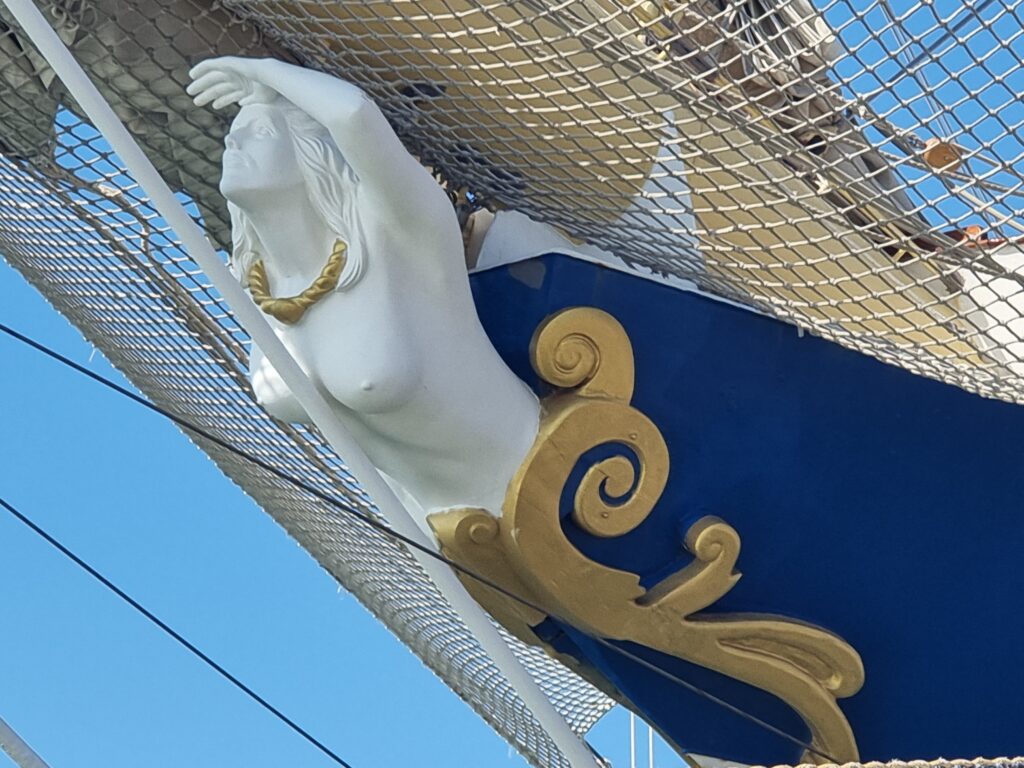 La polena del Royal Clipper