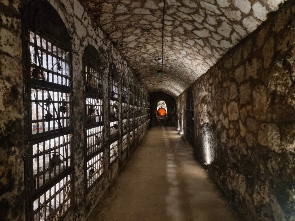 La cantina di Chateau Grand Bari