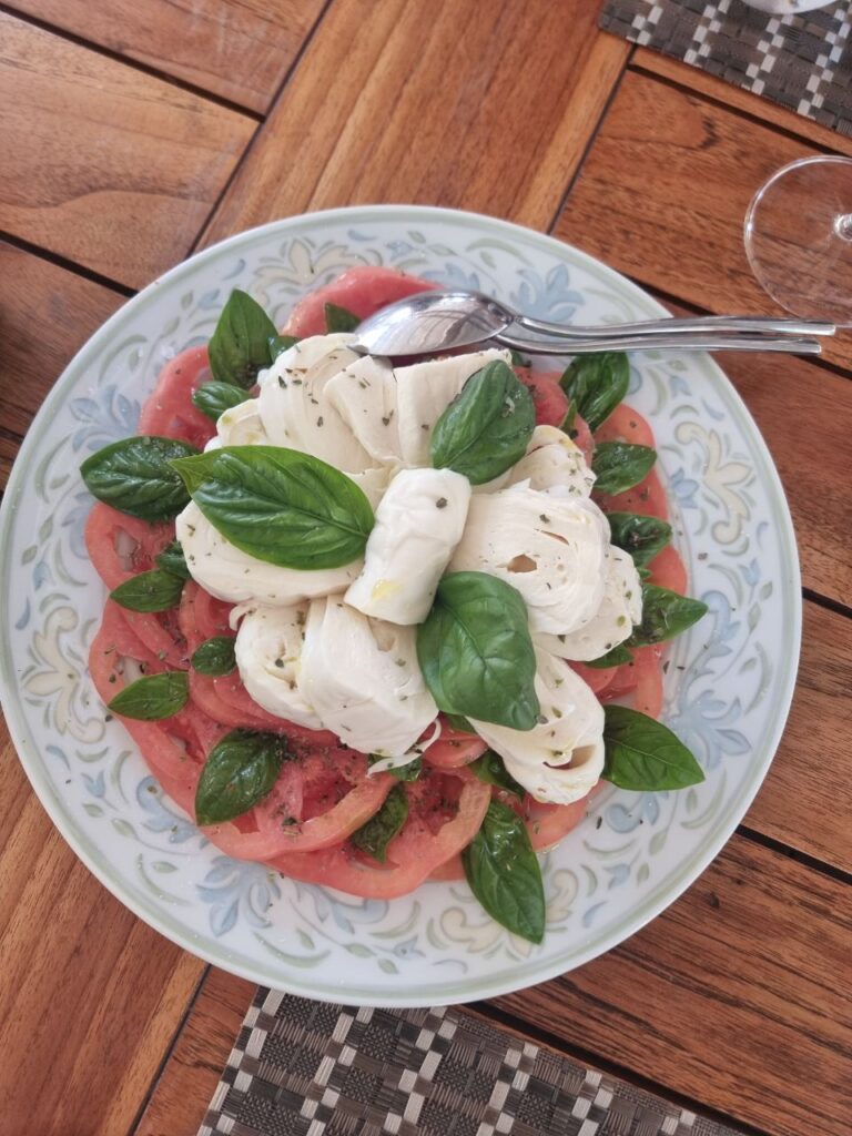 La caprese dell'Hotel Mediterraneo a Sorrento