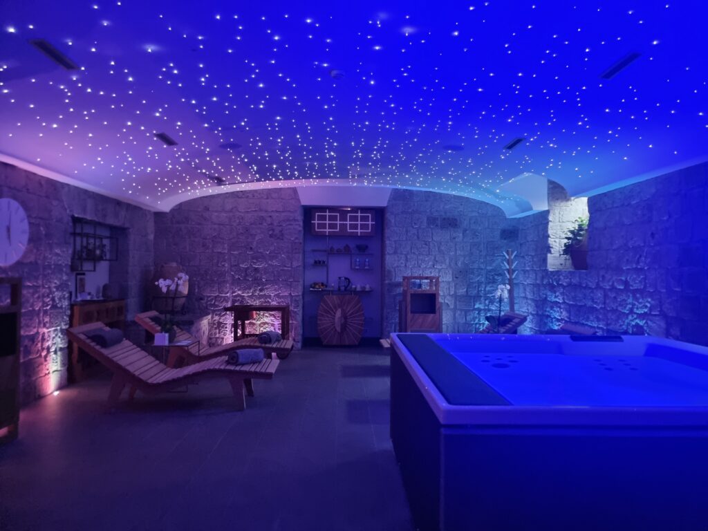 La spa dell'Hotel Mediterraneo a Sorrento
