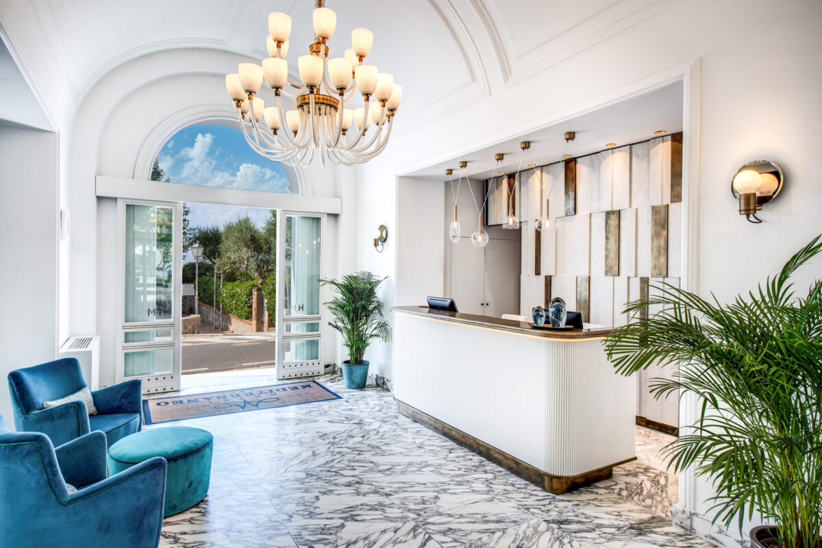 Lobby and front desk
